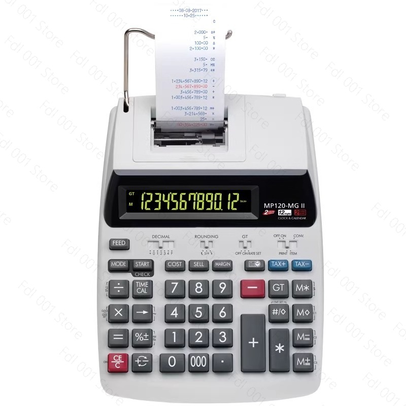 Commercial Printing Calculator - Калькулятор-принтер MP120-MG для гостиниц, финансов и