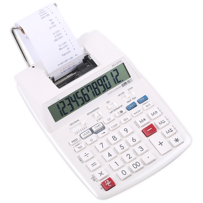 Commercial Printing Calculator - Компьютерный аккумулятор или питание переменного тока