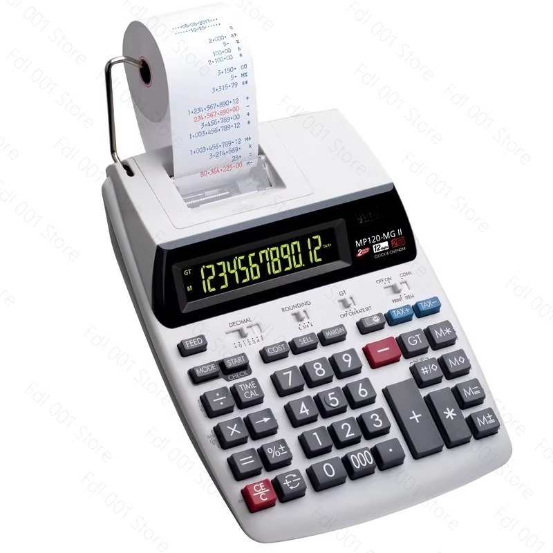 Калькулятор-принтер MP120-MG д – обзор и цена Commercial Printing Calculator