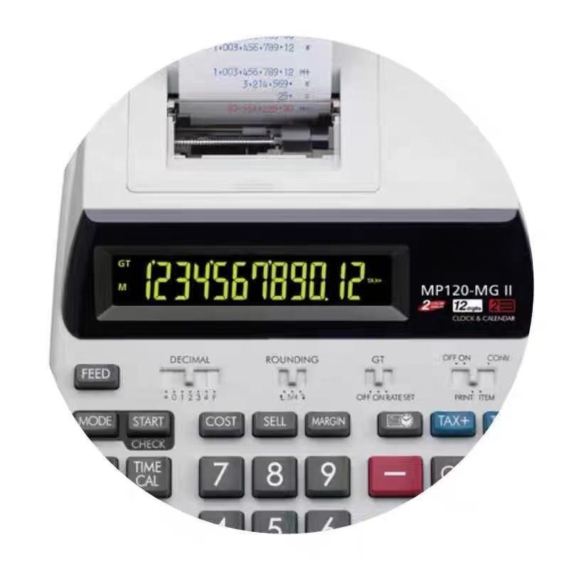 Калькулятор для печати MP-120M – обзор и цена Commercial Printing Calculator